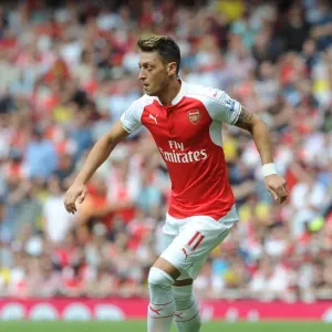 Mesut Ozil (Arsenal). Arsenal 0: 2 West Ham United. Barclays Premier League. Emirates