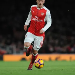 Mesut Ozil (Arsenal). Arsenal 1: 0 West Bromwich Albion. Premier League. Emirates Stadium
