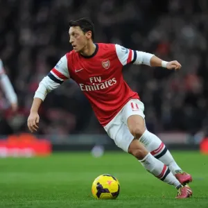 Mesut Ozil (Arsenal). Arsenal 2: 0 Fulham. Barclays Premier League. Emirates Stadium, 18 / 1 / 14 Mesut Ozil (Arsenal). Arsenal 2: 0 Fulham. Barclays Premier League. Emirates Stadium, 18 / 1 / 14