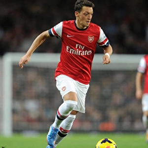 Mesut Ozil (Arsenal). Arsenal 2: 0 Liverpool. Barclays Premier League. Emirates Stadium, 2 / 11 / 13