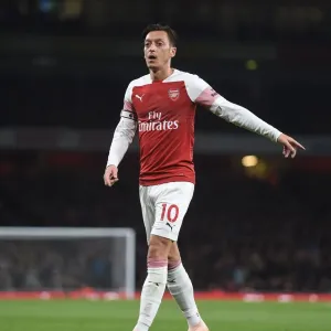 Mesut Ozil Print - Arsenal 3:1 Leicester City, Premier League Mesut Ozil Print - Arsenal 3:1 Leicester City, Premier League