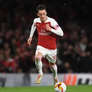 Mesut Ozil Print - Arsenal 3:0 Stade Rennes Europa League Mesut Ozil Print - Arsenal 3:0 Stade Rennes Europa League