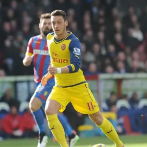 Mesut Ozil (Arsenal). Crystal Palace 1: 2 Arsenal. Barclays Premier League. Selhurst Park, 21 / 2 / 15