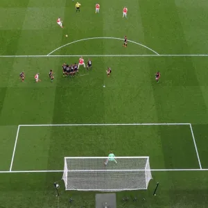 Mesut Ozil Free Kick Print (Arsenal vs Manchester United, 2015) Mesut Ozil Free Kick Print (Arsenal vs Manchester United, 2015)