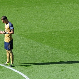 Mesut Ozil (Arsenal). Leicester City 2: 5 Arsenal