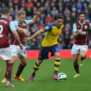 Prints of Season 2014-15 Prints: Burnley v Arsenal 2014/15