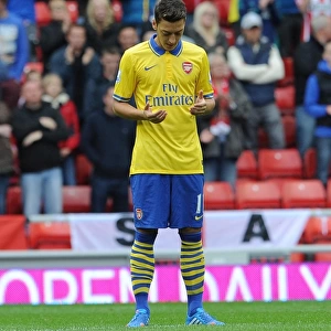 Mesut Ozil (Arsenal). Sunderland 1: 3 Arsenal. Barclays Premier League. Stadium of Light, 14 / 9 / 13