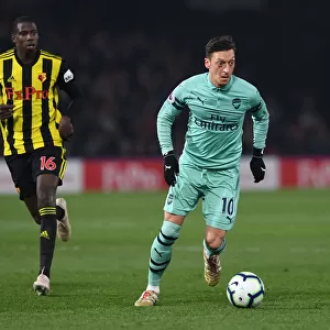 Mesut Ozil: Arsenal vs. Watford, Premier League 2018-19