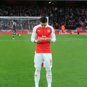 Mesut Ozil: Arsenal's Star Ahead of Arsenal vs. Sunderland (2015-16)