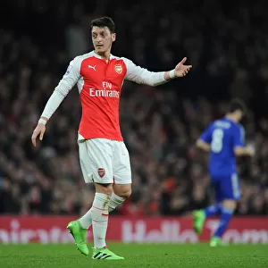 Mesut Ozil at Emirates: Arsenal vs Chelsea, Premier League 2015-16