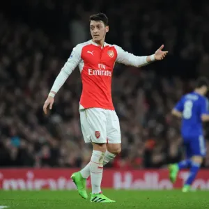 Mesut Ozil at Emirates: Arsenal vs Chelsea, Premier League 2015-16 Mesut Ozil at Emirates: Arsenal vs Chelsea, Premier League 2015-16