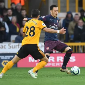 Prints of Season 2018-19 Prints: Wolverhampton Wanderers v Arsenal 2018-19