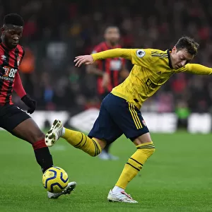 Mesut Ozil Flicks Past Lerma in AFC Bournemouth vs Arsenal FC Clash (Premier League 2019-20)