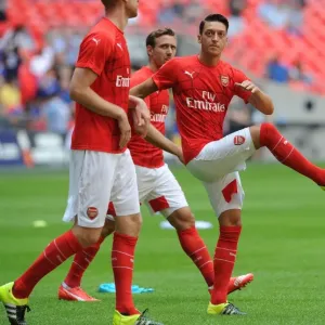 Mesut Ozil: Gearing Up for Arsenal's Clash against Chelsea - FA Community Shield 2015 Mesut Ozil: Gearing Up for Arsenal's Clash against Chelsea - FA Community Shield 2015