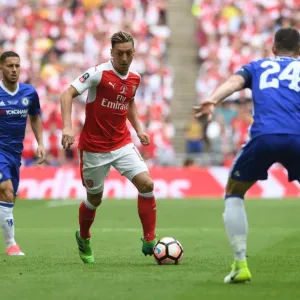 Mesut Ozil Lifts FA Cup: Arsenal's 2-1 Victory over Chelsea at Wembley, May 27, 2017 Mesut Ozil Lifts FA Cup: Arsenal's 2-1 Victory over Chelsea at Wembley, May 27, 2017