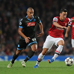 Mesut Ozil Outsmarts Gokhan Inler: Arsenal vs. Napoli, UEFA Champions League, 2013