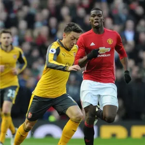 Mesut Ozil Outsmarts Pogba: A Premier League Battle - Arsenal vs. Manchester United (2016-17) Mesut Ozil Outsmarts Pogba: A Premier League Battle - Arsenal vs. Manchester United (2016-17)