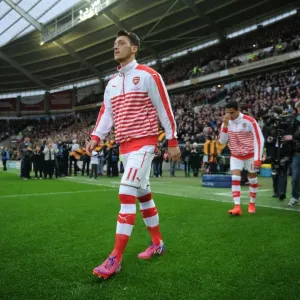 Mesut Ozil Print: Arsenal's Focus Before Hull City Clash