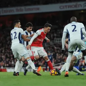 Mesut Ozil Print - Emirates Stadium, 26/12/16