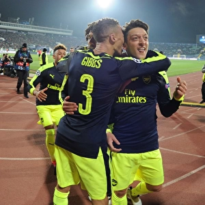 Mesut Ozil Scores for Arsenal Against Ludogorets in Champions League