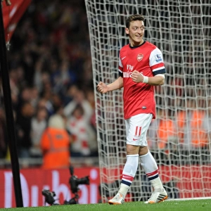 Mesut Ozil Scores Arsenal's Second Goal vs. Newcastle United (2013/14)