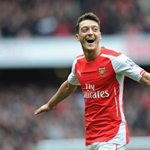 Mesut Ozil Scores the Decisive Goal: Arsenal's Victory over Liverpool, Premier League 2014-15