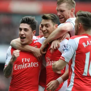 Mesut Ozil Scores the Decisive Goal: Arsenal vs Liverpool (April 2015)