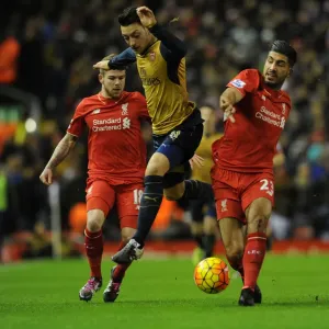 Mesut Ozil Slices Through Liverpool's Defense in Premier League Showdown (Liverpool vs Arsenal 2015-16) Mesut Ozil Slices Through Liverpool's Defense in Premier League Showdown (Liverpool vs Arsenal 2015-16)