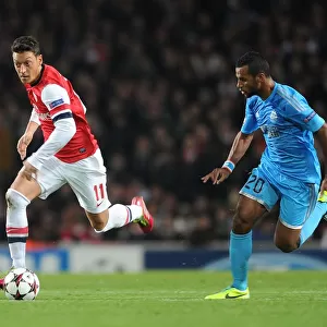 Mesut Ozil vs Alaixys Romao: Clash of Midfield Maestros in Arsenal vs Marseille UCL Showdown