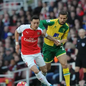 Mesut Ozil vs. Gary O'Neil: A Battle at the Emirates, Arsenal vs. Norwich City, Premier League, 2016 Mesut Ozil vs. Gary O'Neil: A Battle at the Emirates, Arsenal vs. Norwich City, Premier League, 2016