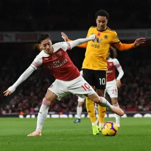 Mesut Ozil vs. Helder Costa: A Battle at the Emirates