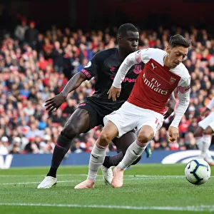 Mesut Ozil vs Kurt Zouma: Battle at Emirates Stadium - Arsenal v Everton, Premier League 2018-19