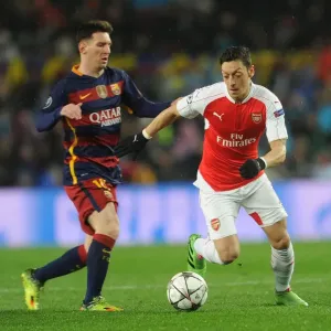 Mesut Ozil vs. Lionel Messi: A Champion's Battle - Arsenal vs. Barcelona