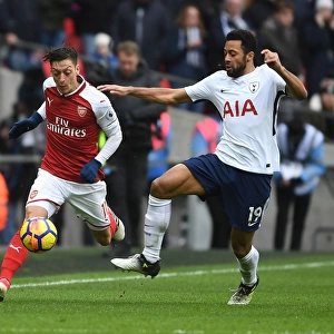 Mesut Ozil vs. Mousa Dembele: Battle at Wembley - Tottenhotspur vs. Arsenal, Premier League 2017-18