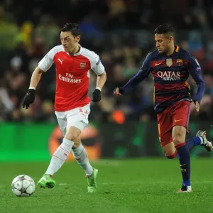 Mesut Ozil vs Neymar: A Champions League Showdown at Camp Nou