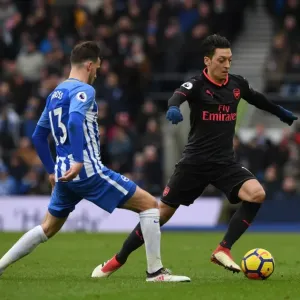 Mesut Ozil vs. Pascal Gross: Battle in the Premier League - Arsenal vs. Brighton & Hove Albion