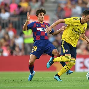 Mesut Ozil vs. Riqui Puig: FC Barcelona vs. Arsenal Pre-Season Clash, 2019