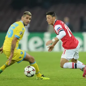 Mesut Ozil vs Valon Behrami: A Champions League Battle at Stadio San Paolo Mesut Ozil vs Valon Behrami: A Champions League Battle at Stadio San Paolo