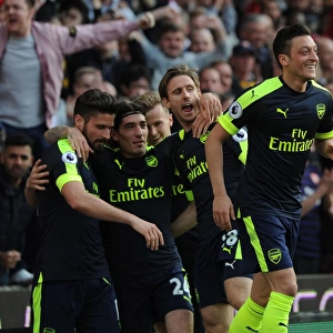 Mesut Ozil's Brace: Arsenal's Victory Against Stoke City (2016-17)