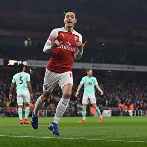 Mesut Ozil's Game-Winning Goal: Arsenal vs. AFC Bournemouth, Premier League 2018-19
