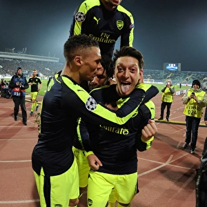Mesut Ozil's Hat-Trick: Arsenal's Victory Over Ludogorets Razgrad in the 2016-17 UEFA Champions League