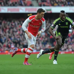 Mesut Ozil's Magic: Outsmarting Albert Adomah in Arsenal's FA Cup Triumph