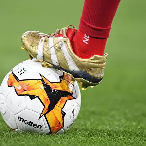 Mesut Ozil's Match-Worn Boots from Napoli vs. Arsenal UEFA Europa League Quarterfinal, 2019