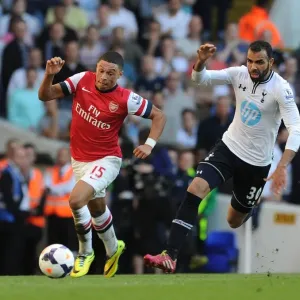 Midfield Showdown: Oxlade-Chamberlain vs. Sandro (Arsenal vs. Tottenham, 2013-14) Midfield Showdown: Oxlade-Chamberlain vs. Sandro (Arsenal vs. Tottenham, 2013-14)