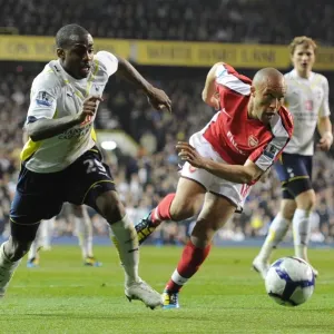 Mikael Silvestre (Arsenal) Danny Rose (Tottenham). Tottenham Hotspur 2: 1 Arsenal