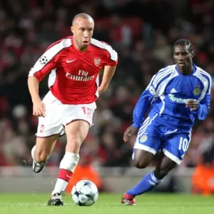 Mikael Silvestre Print (Arsenal vs Dynamo Kiev)
