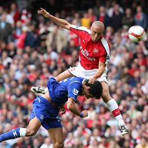 Mikael Silvestre (Arsenal) Marouane Fellaini (Everton)