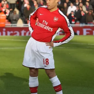 Mikael Silvestre Celebrates Arsenal's 1-0 Victory over Portsmouth, Emirates Stadium, 2008 Mikael Silvestre Celebrates Arsenal's 1-0 Victory over Portsmouth, Emirates Stadium, 2008