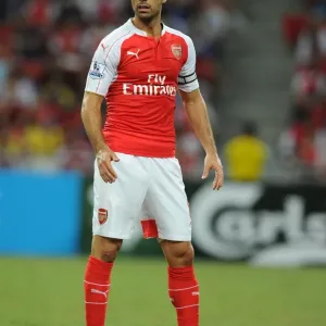 Mikel Arteta in Action: Arsenal vs. Everton, 2015 Asia Trophy, Singapore Mikel Arteta in Action: Arsenal vs. Everton, 2015 Asia Trophy, Singapore