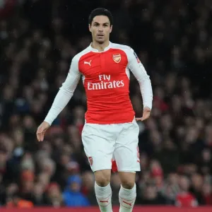 Mikel Arteta in Action: Arsenal vs. Sunderland, FA Cup 2015-16 Mikel Arteta in Action: Arsenal vs. Sunderland, FA Cup 2015-16